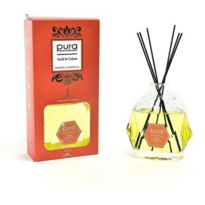 MERCURY GOLD DIFFUSORE BOTTIGLIA ESAGONALE ARANCIA 700ML