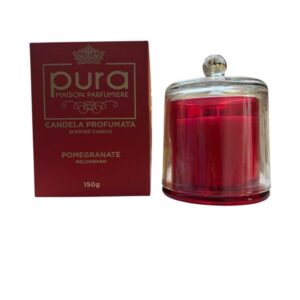 MERCURY PURA CANDELA PROFUMATA POMEGRANATE 150GR IN CAMPANA VETRO