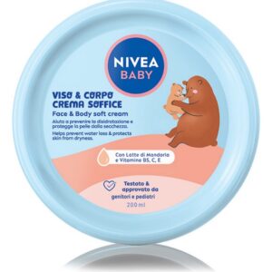 NIVEA BABY CREMA SOFFICE VISO E CORPO VASO 200 ML