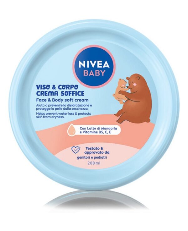 NIVEA BABY CREMA SOFFICE VISO E CORPO VASO 200 ML