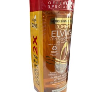 OREAL ELVIVE SHAMPOO OLIO STRAORDINARIODI COCCO 2X300 ML