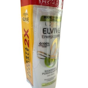 OREAL ELVIVE SHAMPOO ENERGIZZANTE 2X285 ML