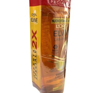 OREAL ELVIVE SHAMPOO LISSE INTENSE FRESH 2X285 ML