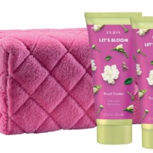 PUPA LET'S BLOOM KIT 1 LATTE DOCCIA + LATTE CORPO ROYAL GARDEN+POCHETT