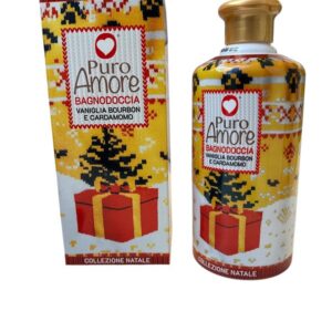 PURO AMORE BAGNODOCCIA PACCO REGALO VANIGLIA BOURBON/CARDAMO 500ML