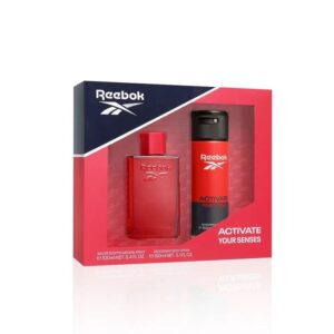 REEBOK ACTIVE YOUR SENSES UOMO COFFRET EDT 100ML + DEO 150 ML