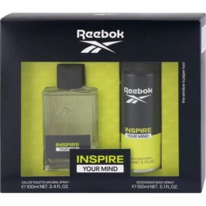 REEBOK INSPIRE YOUR MIND UOMO COFFRET EDT 100ML + DEO 150 ML