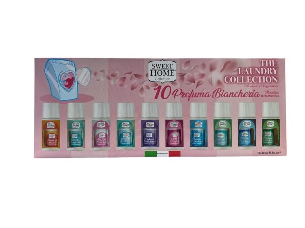 SWEET HOME COFFRET 10 PROFUMA BIANCHERIA 20 ML