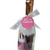 TREFFINA BOTTIGLIA CHAMPAGNE COFFRET 2 BOMBE DA BAGNO+S/G+B/L+SPUGNA