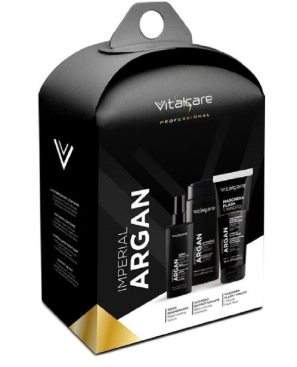 VITALCARE ARGAN COFFRET SHAMPOO 250ML+CRISTALLO 50ML+MASCHERA 190ML