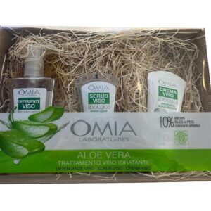 OMIA COFFR ALOE GEL DETERG. VISO 200ML+CREMA VISO 75ML+SCRUB VISO 75ML
