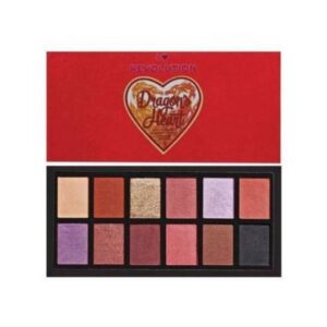 I LOVE REVOLUTION DRAGON'S HEART PALETTE 12 OMBRETTI