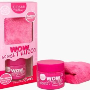 COSMI WOW SCIOGLITRUCCO COFFRET BALSAMO STRUCCANTE 50G COCCO + PANNO