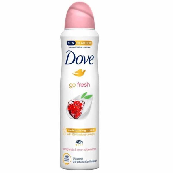 DOVE DEO GO FRESH POMEGRANATE SCENT 48H 200 ML SPRAY