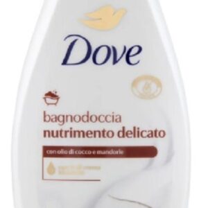 DOVE BAGNODOCCIA NUTRIMENTO DELICATO OLIO DI COCCO E MANDORLE 450 ML