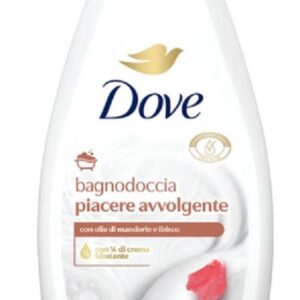 DOVE BAGNODOCCIA PIACERE AVVOLGENTE CON OLIO MANDORLE E IBISCO 450 ML