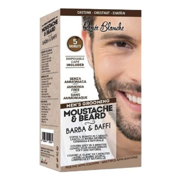 RENEE BLANCHE CREMA COLORANTE BARBA E BAFFI CASTANO