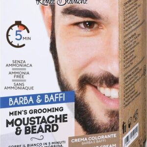 RENEE BLANCHE CREMA COLORANTE BARBA E BAFFI CASTANO SCURO