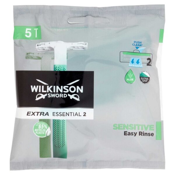 WILKINSON EXTRA ESSENTIAL 2 RASOI BILAMA SENSITIVE 5PZ