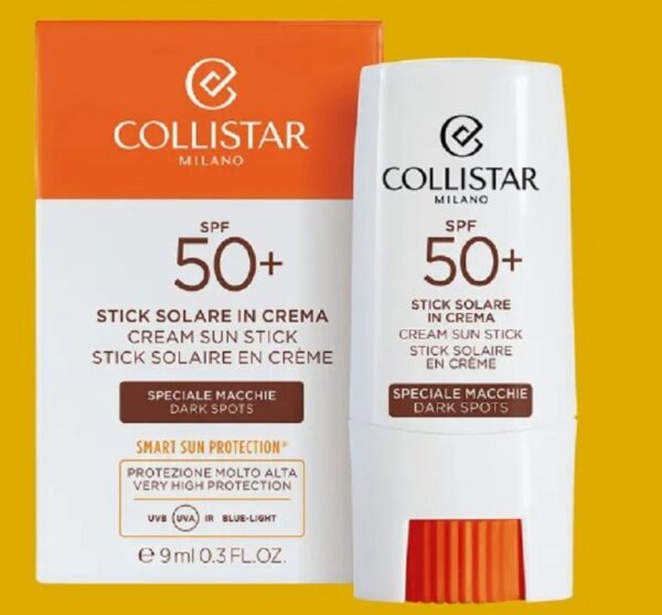 COLLISTAR SUN STICK SOLARE IN CREMA SPECIALI MACCHIE SPF50+ 9ML