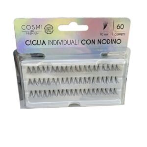 COSMI CIGLIA INDIVIDUALI CON NODINO 10 MM