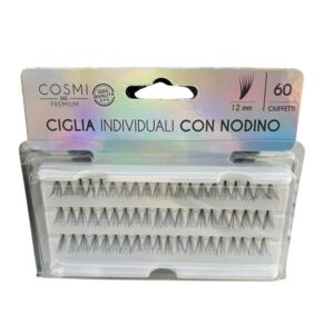 COSMI CIGLIA INDIVIDUALI CON NODINO 12 MM