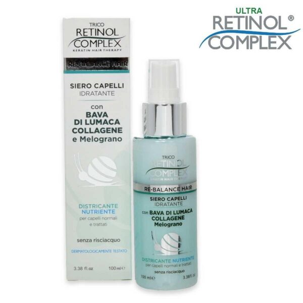 TRICO RETINOL COMPLEX SIERO CAPELLI IDRATANTE BAVA DI LUMACA 100ML