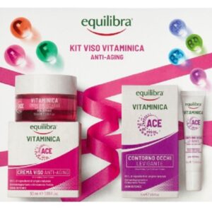 EQUILIBRA KIT VISO VITAMINICA CREMA VISO 50ML+CONTORNO OCCHI 15ML