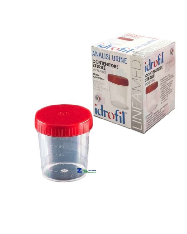 IDROFIL CONTENITORE STERILE ANALISI URINE 120 ML