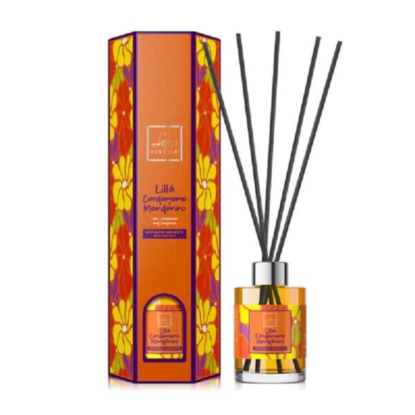 LADY VENEZIA DIFFUSORE AMBIENTE BLOOM LILLA' E MANDARINO 140 ML