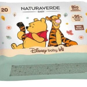 NATURAVERDE DISNEY BABY SALVIETTINE UMIDIFICATE 20PZ