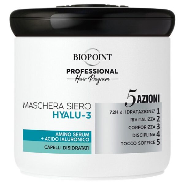 BIOPOINT PROFESSIONAL MASCHERA SIERO HYALU-3  5AZIONI 400ML