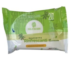 DOLCI SGUARDI SALVIETTE CITRONELLA RINFRESCANTI 20PZ