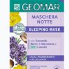 GEOMAR MASCHERA VISO NOTTE EFFETTO RIGENERANTE E RILASSANTE 2 DOSI