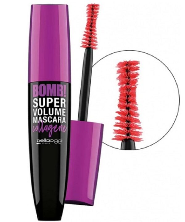 BELLA OGGI MASCARA BOMB SUPER VOLUME MASCARA COLLAGENE - immagine 2