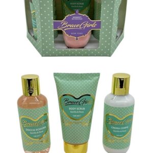 BRAVE GIRLS COFFRET S/G 150ML+B/L 150ML+SCRUB CORPO 120ML+BOMBA CUORE