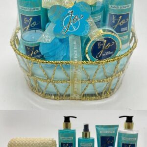 LE FATE DI JO COFFRET S/G+B/L+A/P+SCRUB+SALI DA BAGNO+CANDELA+SPUGNA