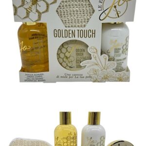 LE FATE DI JO COFFRET S/G 200ML+B/L 200ML+SALI BAGNO 70GR+BOMBA MIELE