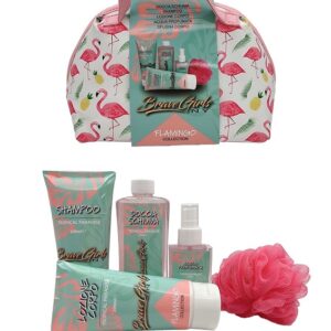 BRAVE GIRLS COFFRET BEAUTY FENICOTTERO S/G+B/L+SHAMPOO+A/P+SPUGNA