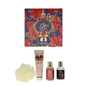 LE FATE DI JO COFFRET STELLA DI NATALE S/G+B/L+SCRUB+SPUGNA MIELE/PERA