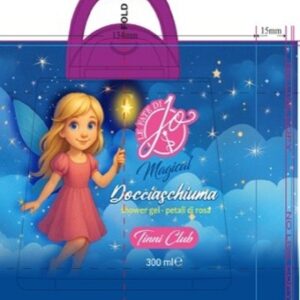 LE FATE DI JO TINNI CLUB BORSETTA FATINA NIGHT DOCCIASCHIUMA 300 ML