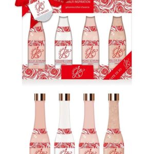 LE FATE DI JO COFFRET 4 BOTTIGLIE S/G 250ML+B/L 250ML+SALI BAGNO 300GR