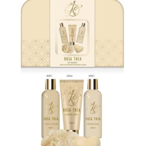 LE FATE DI JO COFFRET ROSA THEA S/G+B/SC+B/L+SAPONETTA CUORE+SPUGNA