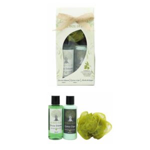 LE FATE DI JO COFFRET DOCCIASCHIUMA 150ML + B/L 150ML + SPUGNA OLIVE