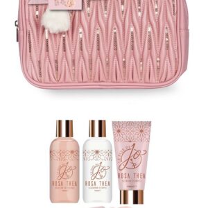 LE FATE DI JO COFFRET ROSA THEA S/G+B/L+SCRUB+SALI BAGNO+SPUGNA+POCHET
