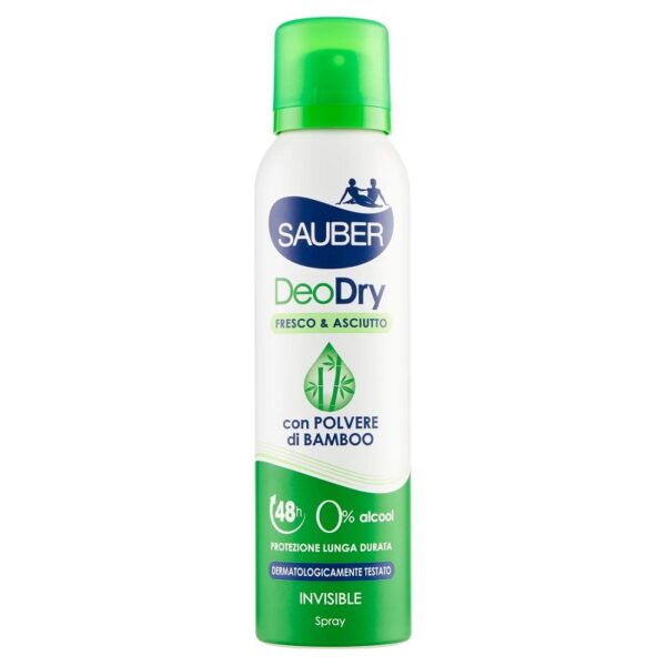 SAUBER DEODRY SPRAY 48H INVISIBILE FRESCO & ASCIUTTO 150 ML