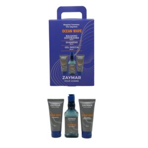 ZAYMAR COFFR HOMME VALIGIA VERTICALE S/G 240M+SHAMP 100M+A/S BALM 100M