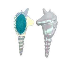 BRAVE GIRLS SPAZZOLA PER CAPELLI UNICORNO ARCOBALENO MENTA