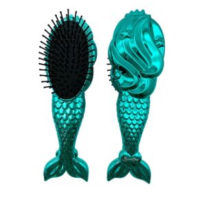 BRAVE GIRLS SPAZZOLA PER CAPELLI SIRENA VERDE