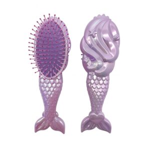 BRAVE GIRLS SPAZZOLA PER CAPELLI SIRENA LILLA PALLIDO